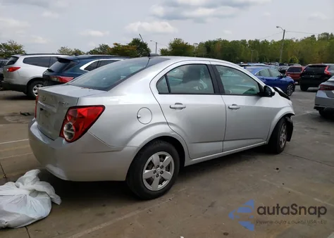 2015 Chevrolet Sonic Ls from USA, damaged, VIN 1G1JA5SH4F4139544
